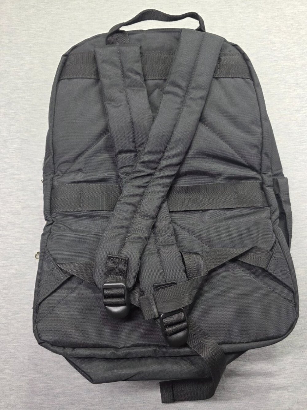 Kroser Women's Quilted Laptop Backpack Black Gold Hardware Travel Work Bag NWT - Picture 2 of 8